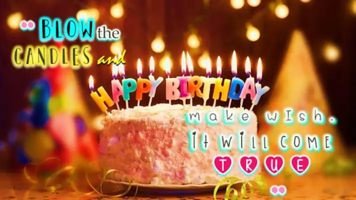 Happy Birthday Wishes Messages android App screenshot 0