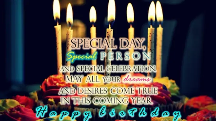 Happy Birthday Wishes Messages android App screenshot 4